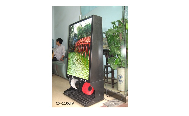 máy đánh giày CX-1106A kiểu dáng hình hộp sang trọng đẹp mắt