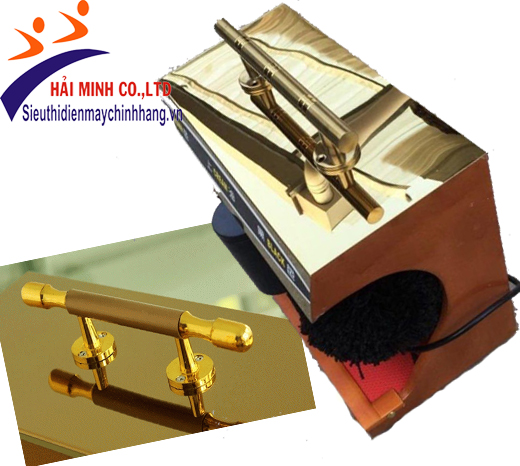 Máy đánh giày với tay cầm tiện dụng dễ dàng di chuyển hoặc sử dụng