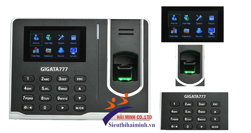 Máy chấm công GIGATA 777