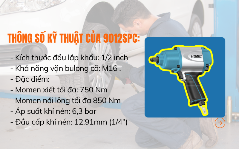 Súng bắn bu lông 9012SPC