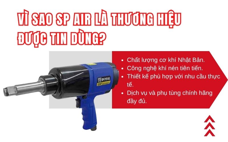 Vì sao SP AIR là thương hiệu được tin dùng?