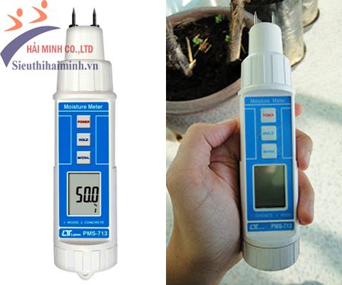 Máy đo độ ẩm gỗ - bê tông Lutron PMS-713