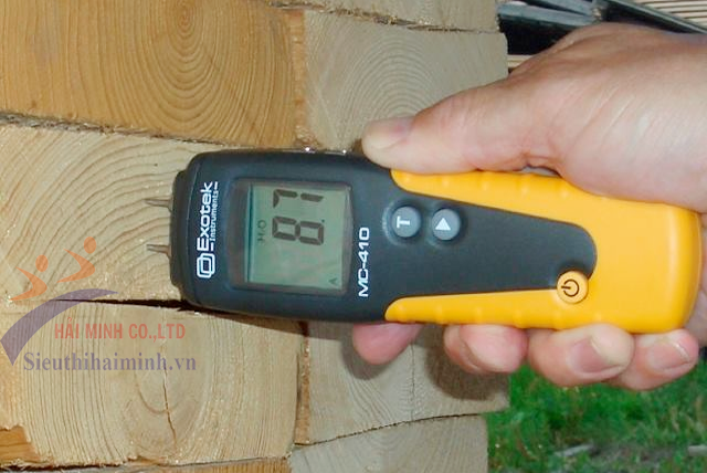 Máy đo độ ẩm mùn cưa gỗ dâm Exotek MC-410