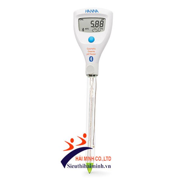 Photo - Bút đo pH/nhiệt độ HALO2 Bluetooth trong kem mỹ phẩm HI9810432