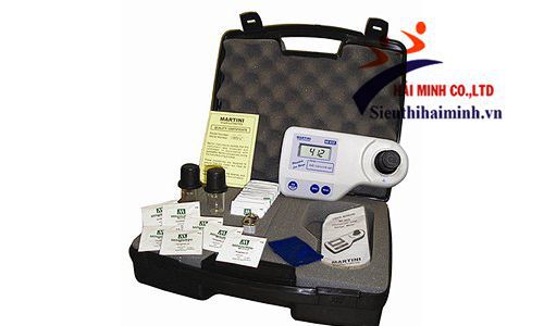 Máy quang phổ đo Chlorine tự do và tổng  Milwaukee Mi404