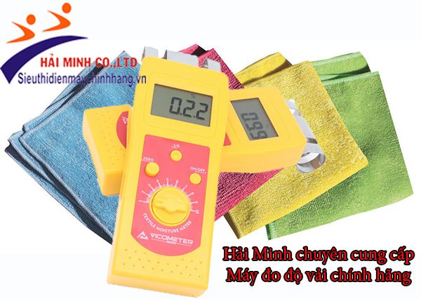 máy đo độ ẩm vải trong ngành may mặc