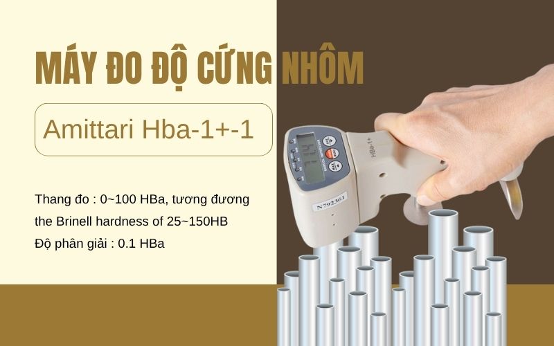 Tổng quan về máy đo độ cứng nhôm Hba-1+