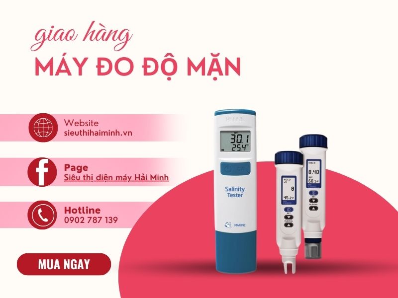 mua máy đo độ mặn siêu thị hải minh