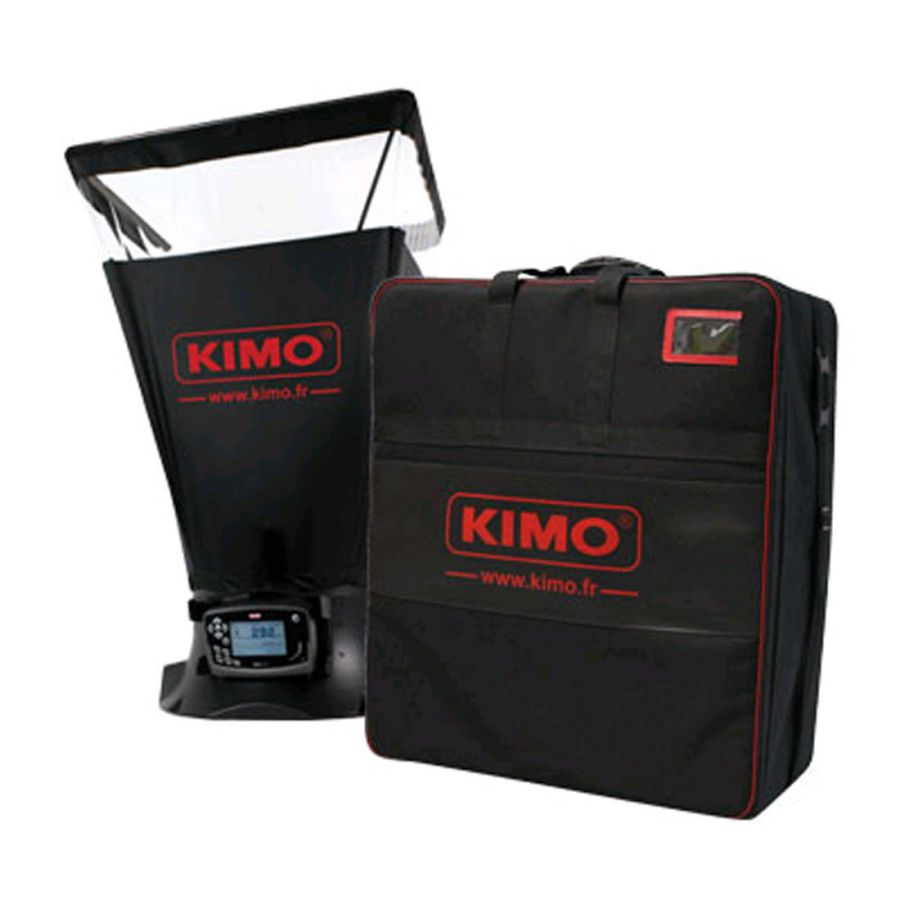 Máy đo lưu lượng khí, đo áp suất, đo nhiệt độ KIMO DBM - 610