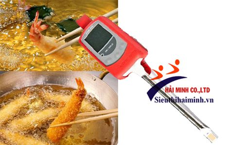 Máy đo nhiệt độ chất lượng dầu chiên EBRO FOM 330