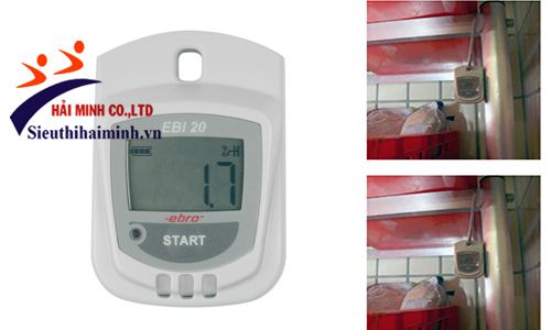 Thiết bị ghi hình nhiệt độ độ ẩm EBRO EBI 20-TH1