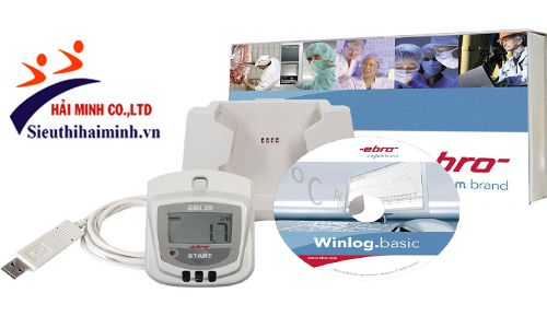 Đầu đọc kết quả cho thiết bị ghi hình nhiệt độ EBI 20-IF 