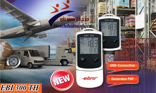 Thiết bị ghi nhiệt độ độ ẩm EBRO EBI 300 TH 