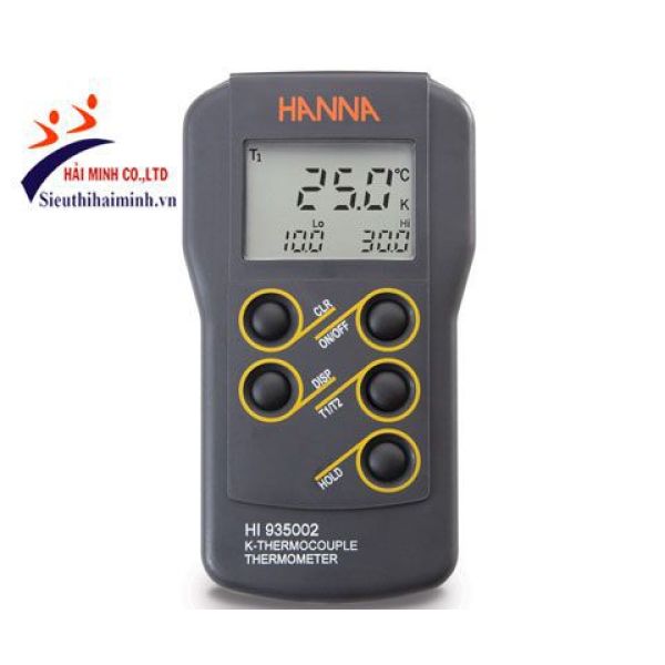 Photo - Máy đo nhiệt độ 2 kênh HI935002 (Chưa có đầu đo)