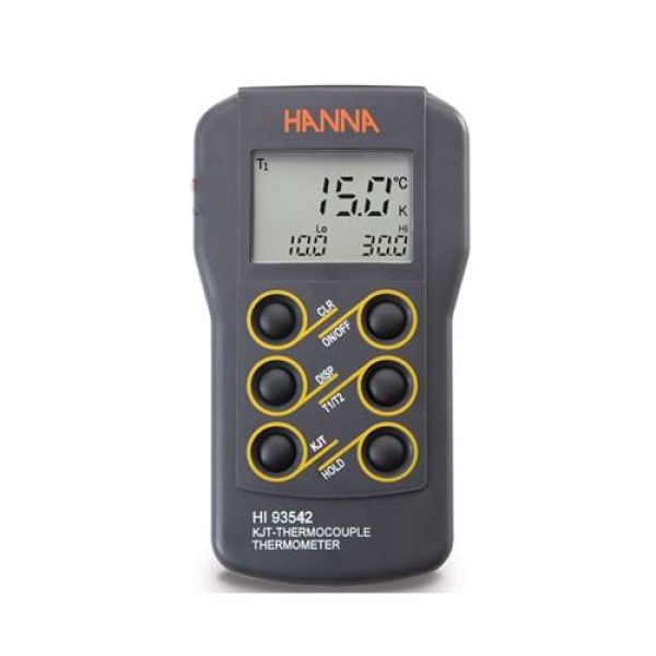 Photo - Máy đo nhiệt độ Hanna HI93542 (Cổng đo K, J, T)
