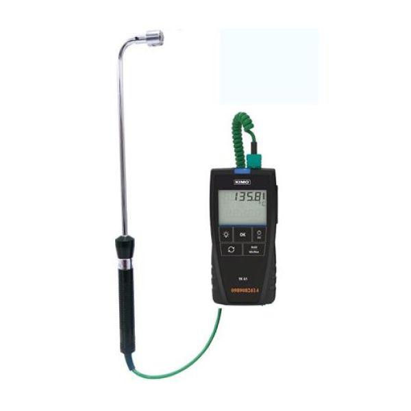 Photo - Máy đo nhiệt độ tiếp xúc Kimo TK61 (Chưa có đầu đo)