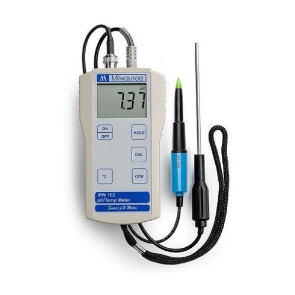 Photo - Máy đo pH-nhiệt độ dùng cho thực phẩm Milwaukee MW 102