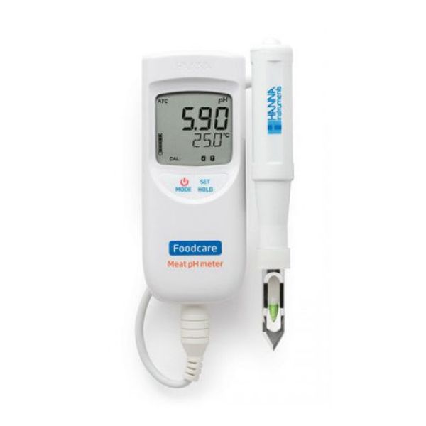 Photo - Máy đo pH và nhiệt độ thịt Hanna HI99163
