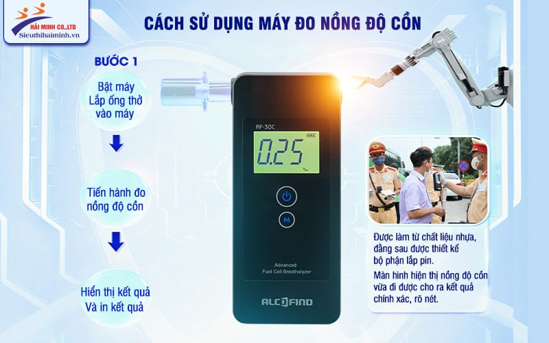 Máy đo nồng độ cồn