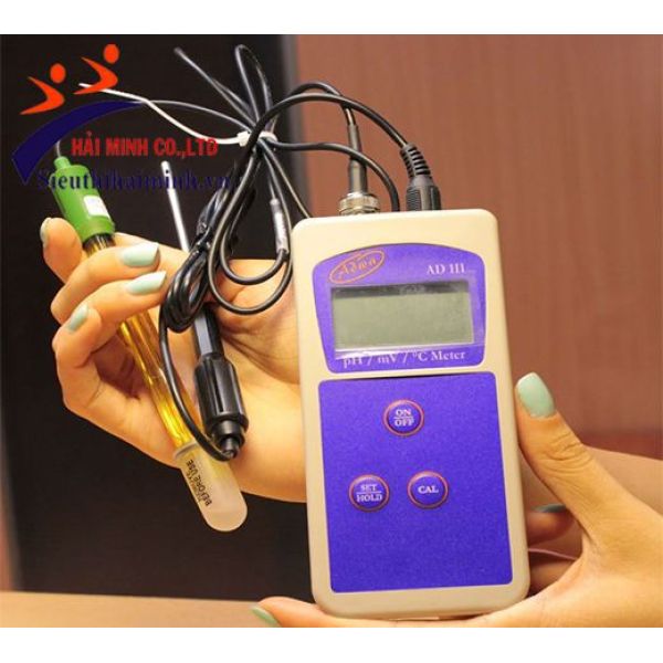 Photo - Máy đo pH, mV và nhiệt độ cầm tay Adwai Instruments AD 111