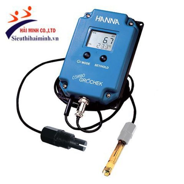 Photo - Máy đo pH/EC/TDS/Nhiệt độ Online (Thang Thấp) Hanna HI991404-02