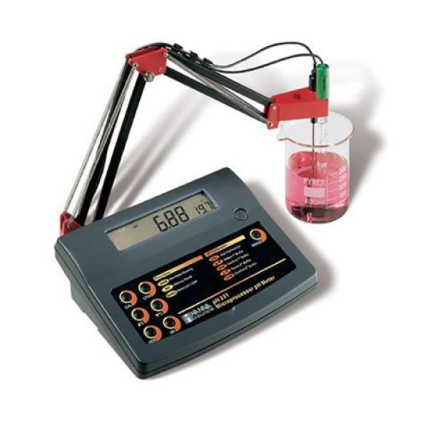 Photo - Máy đo pH/nhiệt độ để bàn HI221