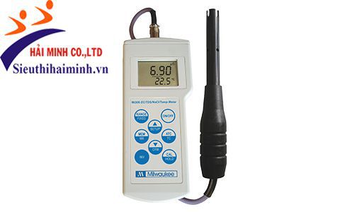 Máy đo EC/TDS/Độ mặn/Nhiệt độ cầm tay MILWAUKEE Mi306 