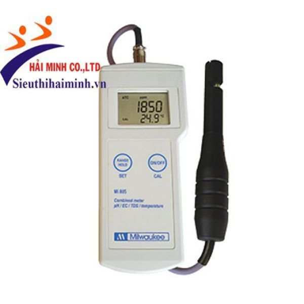 Photo - Máy đo pH/EC/TDS/Nhiệt độ cầm tay MILWAUKEE Mi805