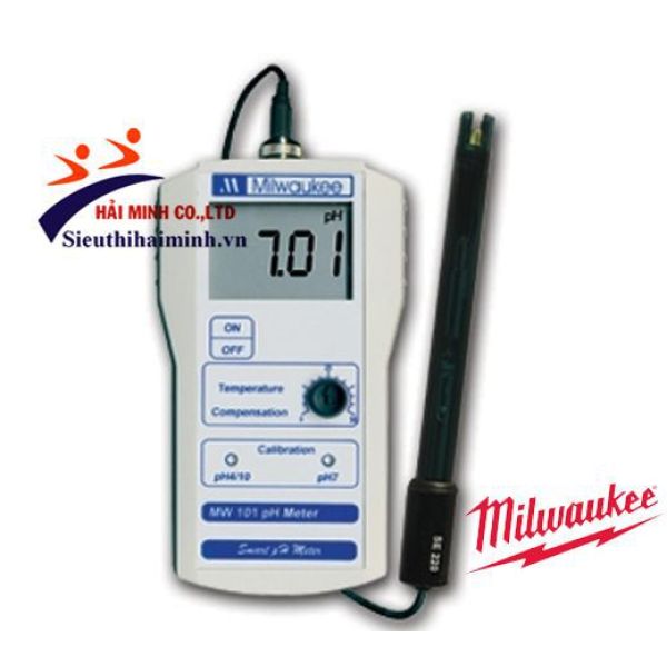 Photo - Máy đo pH cầm tay điện tử hiện số Milwaukee MW 101