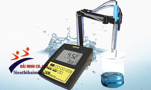 Máy đo pH/mV/ISE/nhiệt độ để bàn điện tử Milwaukee MI 160