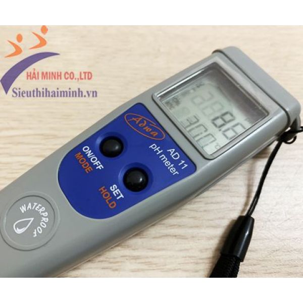 Photo - Máy đo pH và nhiệt độ dạng bút AD11 (Rumani)