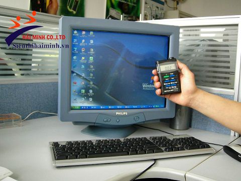 máy đo từ trường trên máy tính