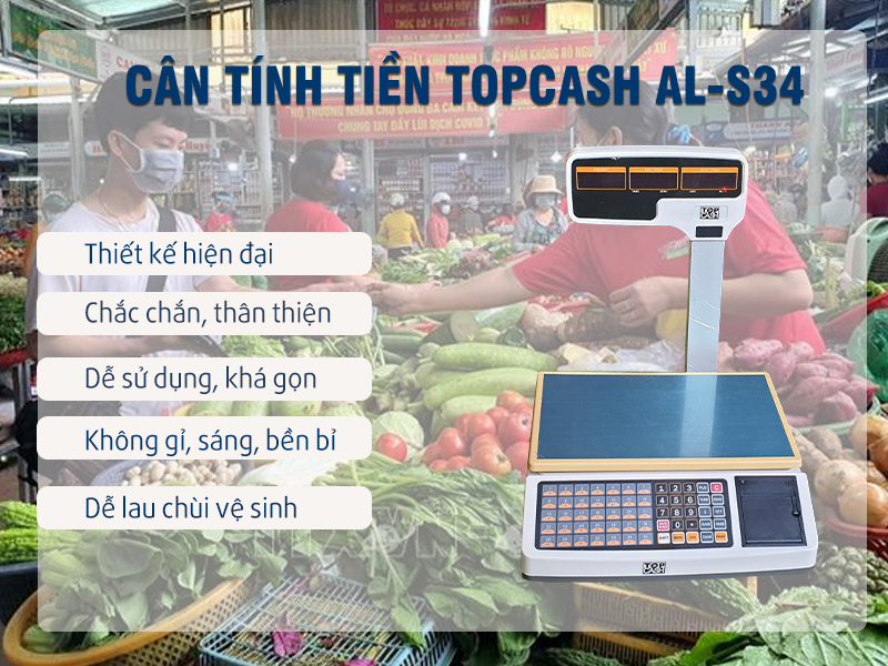 cân tính tiền AS - 34