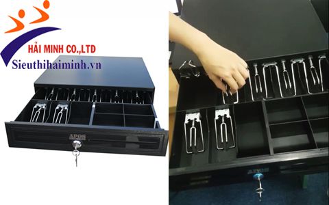 Ngăn kéo đựng tiền APOS-1404 chính hãng