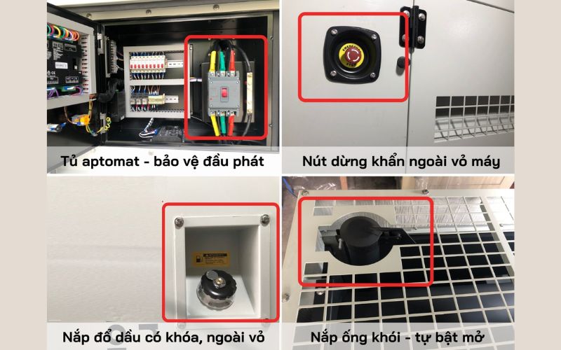 Đặc điểm nổi bật của máy phát điện Hyundai DHY88KSE