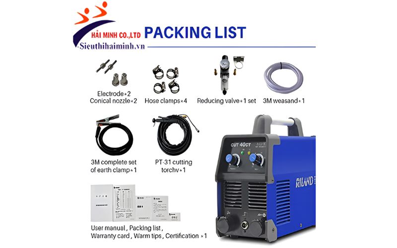 Phụ kiện máy Plasma Riland CUT 40CT Inverter (dùng MOSFET)