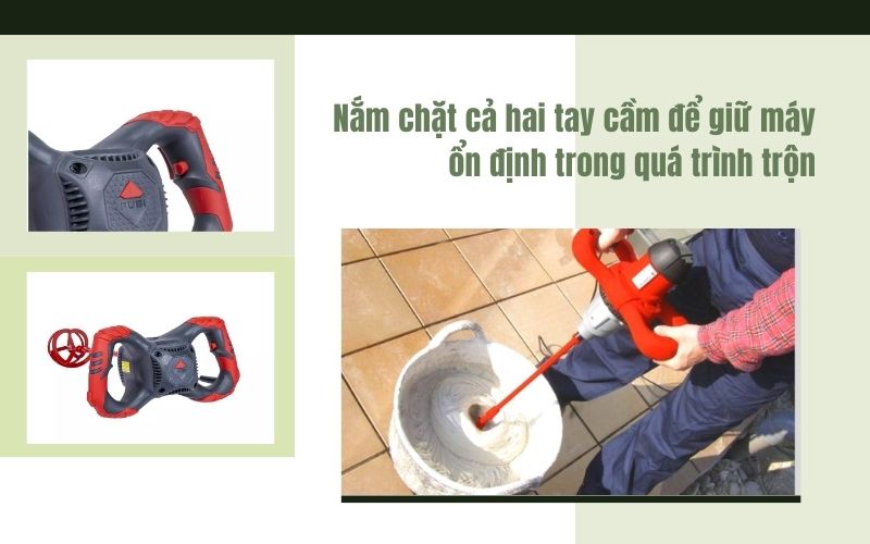 thiết kế hai tay cầm