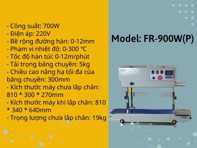 06 mẫu máy hàn miệng túi liên tục phổ biến nhất hiện nay