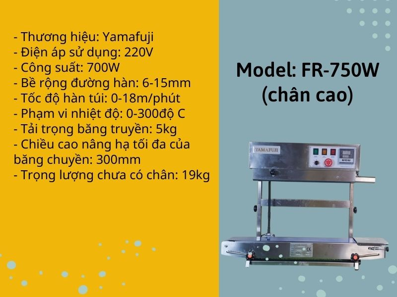 06 mẫu máy hàn miệng túi liên tục phổ biến nhất hiện nay