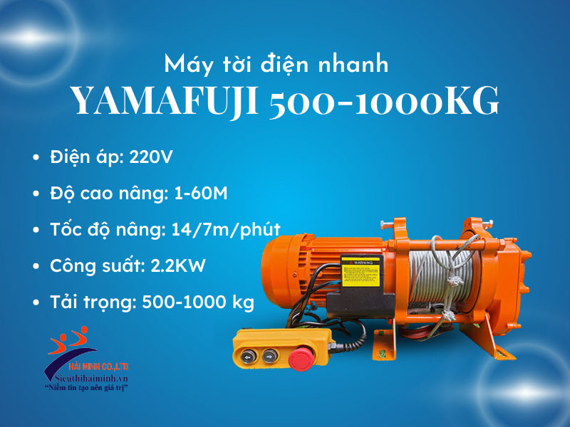 Các loại máy tời điện giá dưới 6 triệu đáng mua