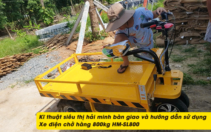 Kĩ thuật Xe điện chở hàng 800kg HM-SL800
