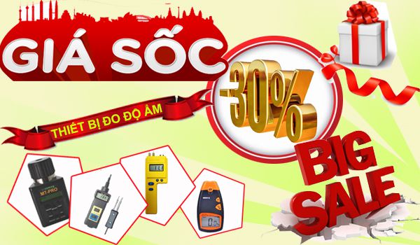 khuyến mại cực hấp dẫn máy đo độ ẩm
