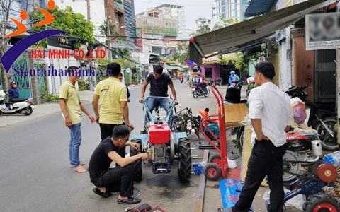 Đội ngũ nhân viên kỹ thuật lành nghề tịa siêu thị Hải Minh