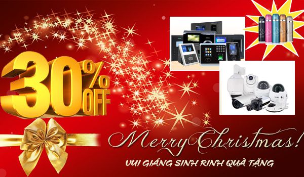 vu giáng sinh rinh quà tặng ưu đãi lên đến 30%