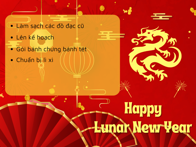 Bí quyết chuẩn bị cho tết