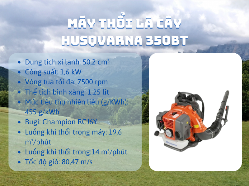 Các loại máy thổi lá phổ biến trên thị trường và ưu điểm của từng loại