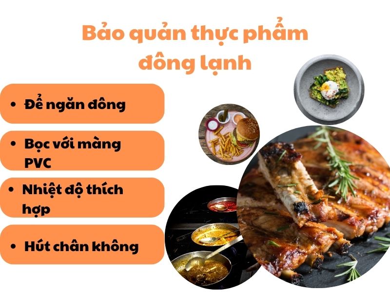 Cách bảo quản đồ ăn mùa nóng