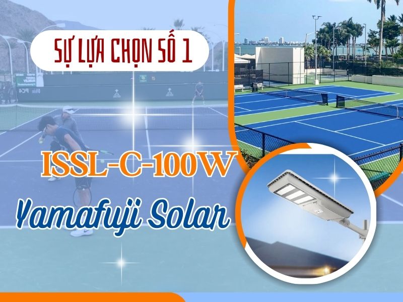 Đèn năng lượng mặt trời số 1 dành cho sân bóng, sân tennis