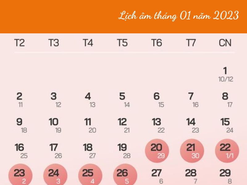 Lịch Nghỉ Tết 2023