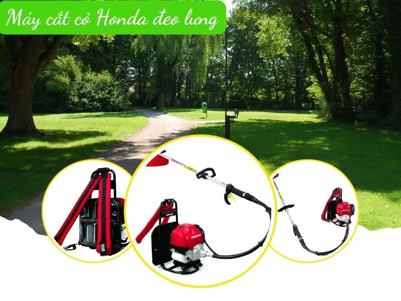 Máy cắt cỏ Honda đeo lưng